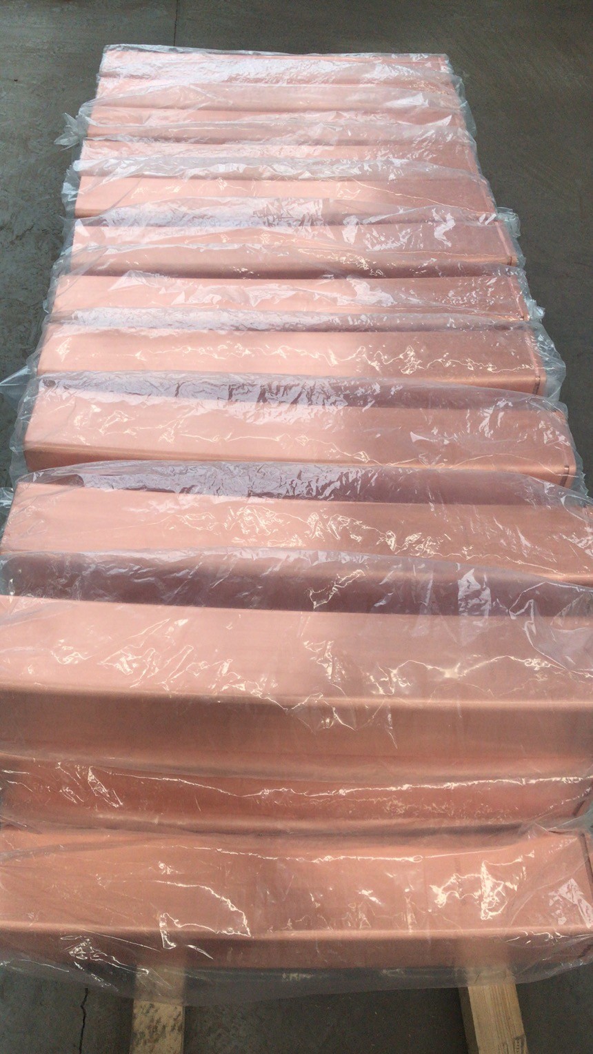Beam Blank 145x145mm Copper Mould Tube High Tolerance